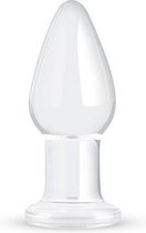 Glazen Buttplug No. 24 - Dildo - Buttpluggen - Transparant - Discreet verpakt en bezorgd