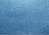 Glitterkarton Kangaro Chroom - blauw 50x70cm pak 10 vel 300 g