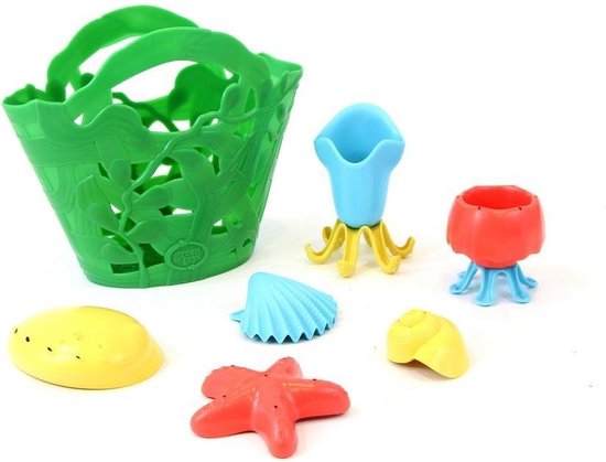 Green Toys - Badspeelset 'Zeedieren'