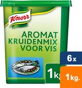 Knorr - 1-2-3 Aromat kruidenmix voor vis - 6x 1 kg