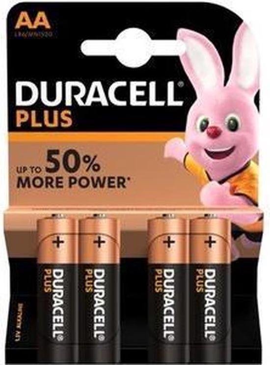 Duracell AA Plus - 4 stuks | bol.com