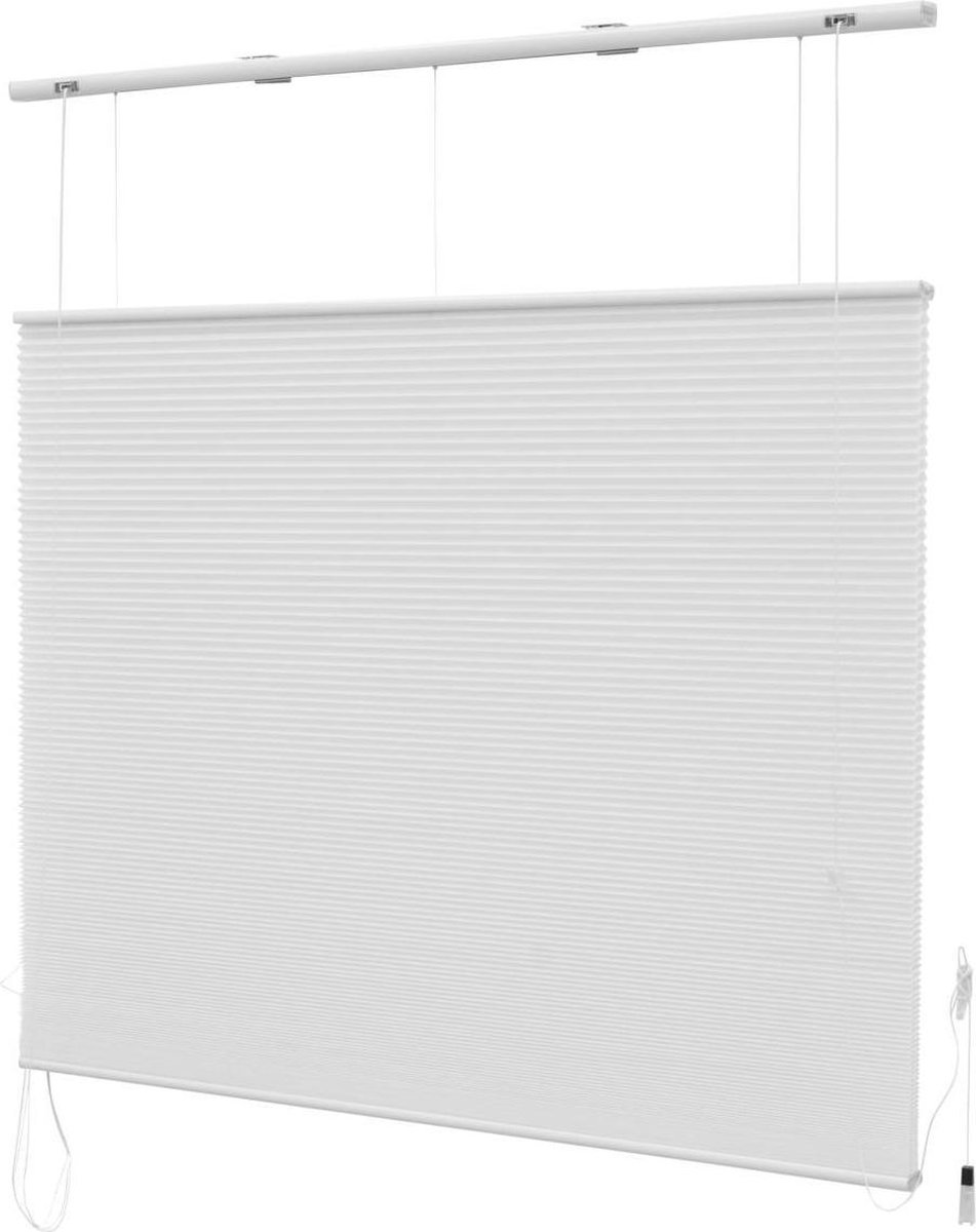 INTE Plisségordijn TDBU Dubbel unicolor Off-White 80x175cm