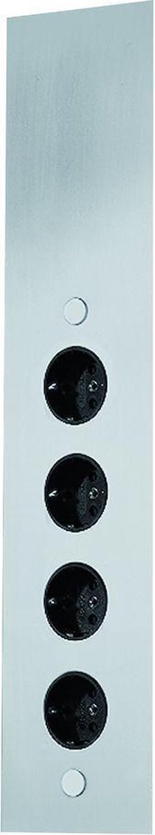 Thebo Energie-hoekzuil 4ST.Belgische aarding.Inox