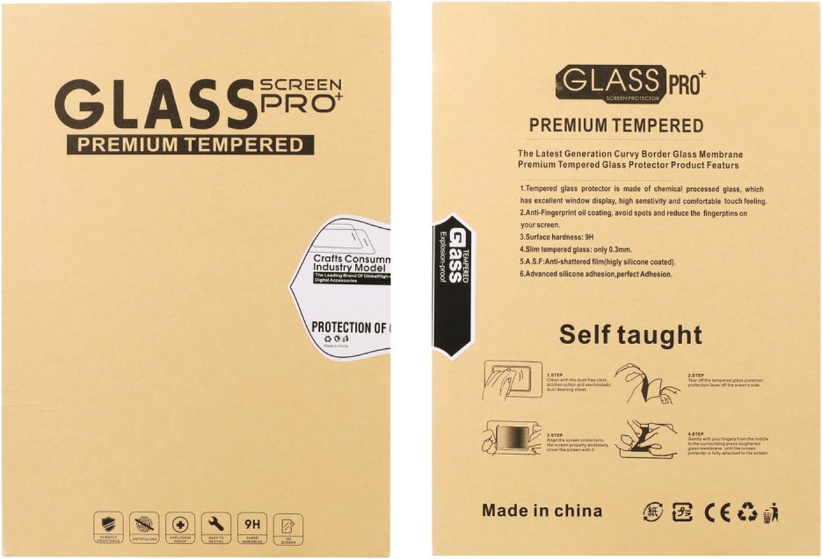Lot De 2 Protections écran Verre Trempé Galaxy Tab A 10.1 (SM-T515) - Neuf