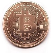Gouden Bitcoin Munt - ø 40mm