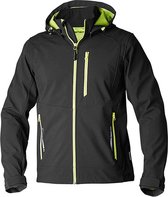 Top Swede 351 Softshell met Capuchon-Zwart-XS