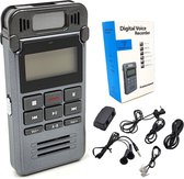 Trendfield Digitale Dictafoon Voice Recorder 8GB Audio Opname Spraak Recorder met Display