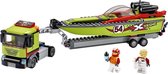 Lego City 60254 Raceboot-Transport