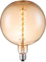 Home sweet home LED lamp Globe spiral G180 6W dimbaar - amber