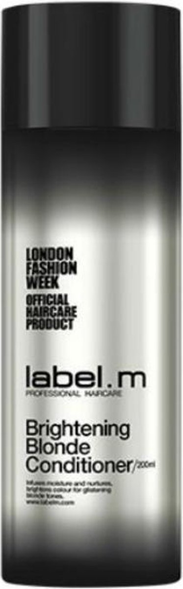 Label.M Brightening Blonde Conditioner-200 ml - vrouwen - Voor Gekleurd haar - Conditioner voor ieder haartype