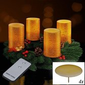 Haushalt 55068 - Kaarsen - LED - advent - afstandsbediening