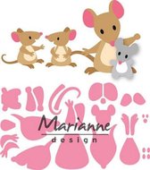 Marianne Design Collectables Eline's Muizenfamilie