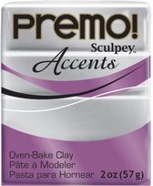 Premo accents silver - klei 57 gr - Sculpey