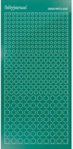 Hobbydots sticker - Mirror - Christmas Green