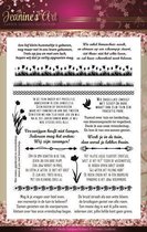 Stempel - Jeanines Art -Garden Classics - Tekst