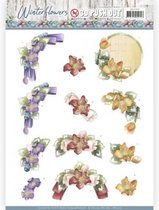3D Pushout - Precious Marieke - Winter Flowers - Helleborus