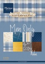 Marianne D Paperpad Men only by Marleen PK9169 A5 4x8 designs