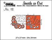 Inside or Out Stansen - Nr.18 - Hoek L - 27x27 - 2 stuks