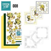 Stitch and Do 8 - Gele bloemen