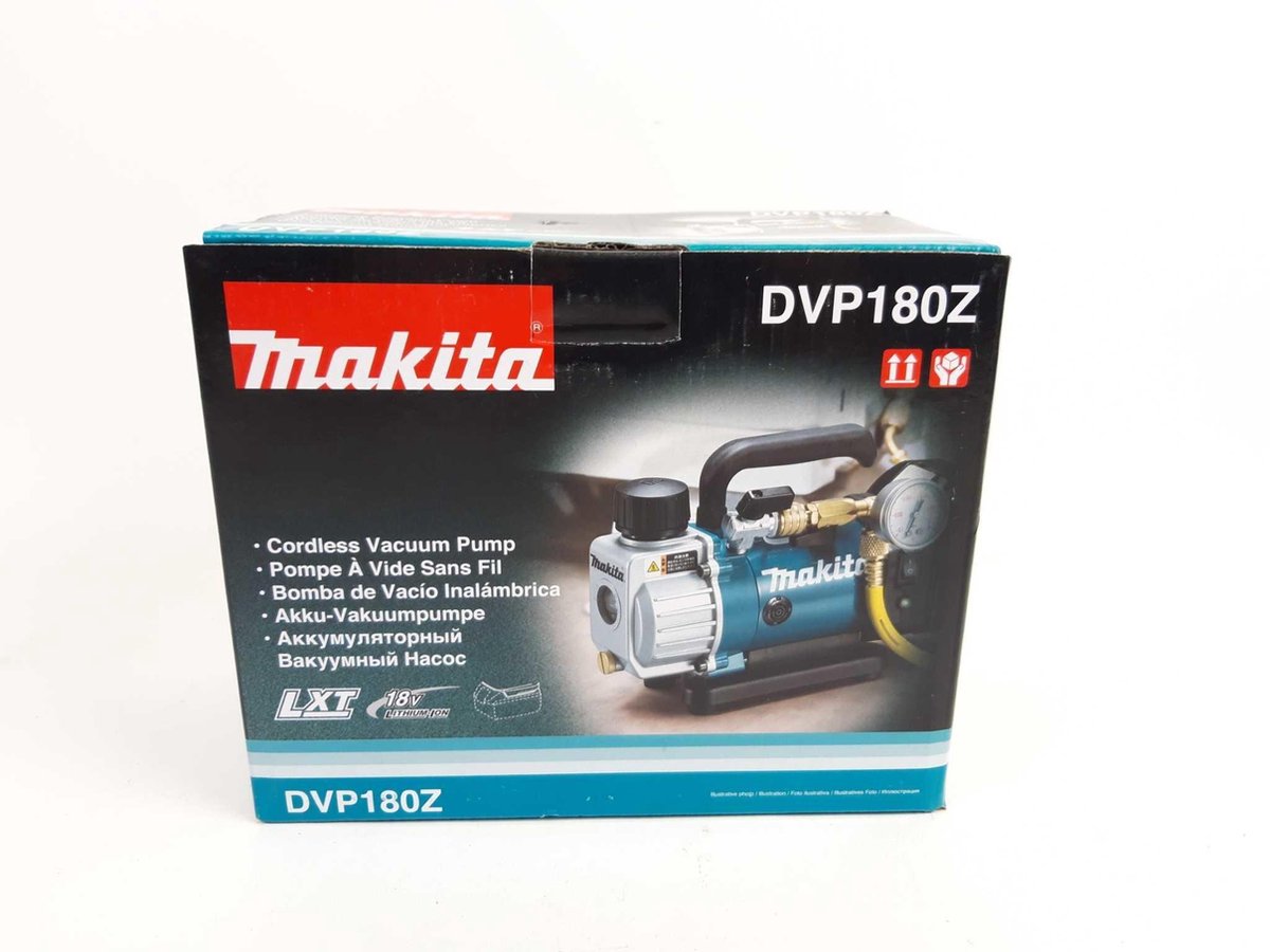 Makita DVP181ZK - Pompe à vide sans-fil - 18V Li-ion - 113 L/min - 3 Pa -  Coffret - Machine seule