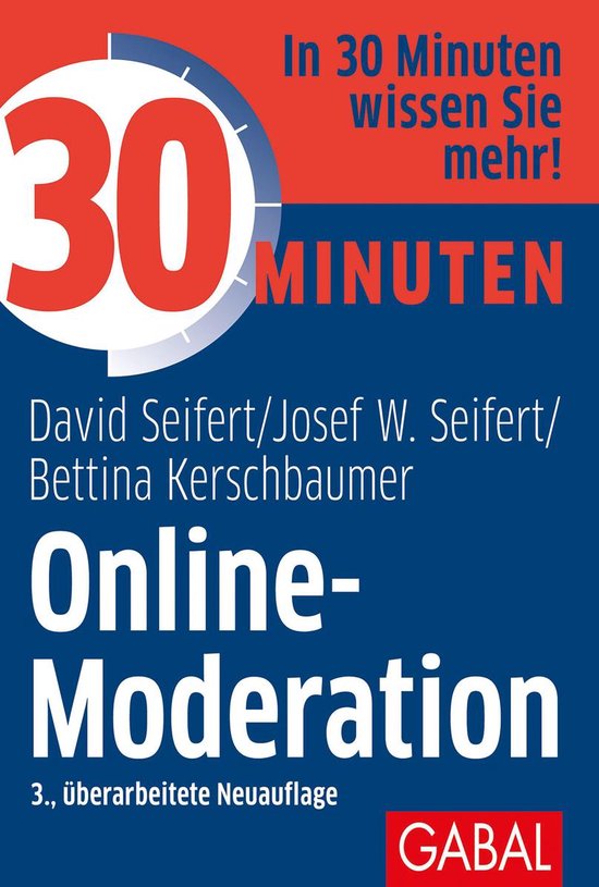 30 Minuten - 30 Minuten Online-Moderation - cover