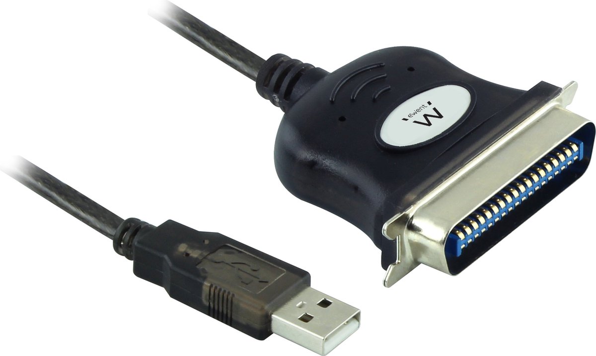 Ewent USB to Parallel converter - adapterkabel 1.5 meter