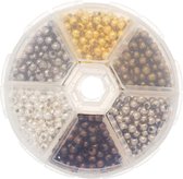Paquet Advantage - Perles métalliques (4 mm) Mélange de couleurs (940 pièces)