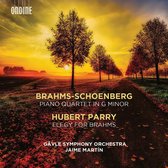Gävle Symphony Orchestra & Jaime Martin - Piano Quartet In G Minor - Elegy For Brahms (CD)