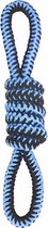 M-pets Hondentrektouw Twist Node 48 Cm Katoen Blauw