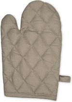 The One Ovenwanten Taupe set van 2 stuks