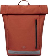 Lefrik Reflective Roll Rolltop Laptop Rugzak - Eco Friendly - Recycled Materiaal - 15,6 inch - Rust
