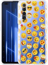 Realme X50 Hoesje Emoji - Designed by Cazy