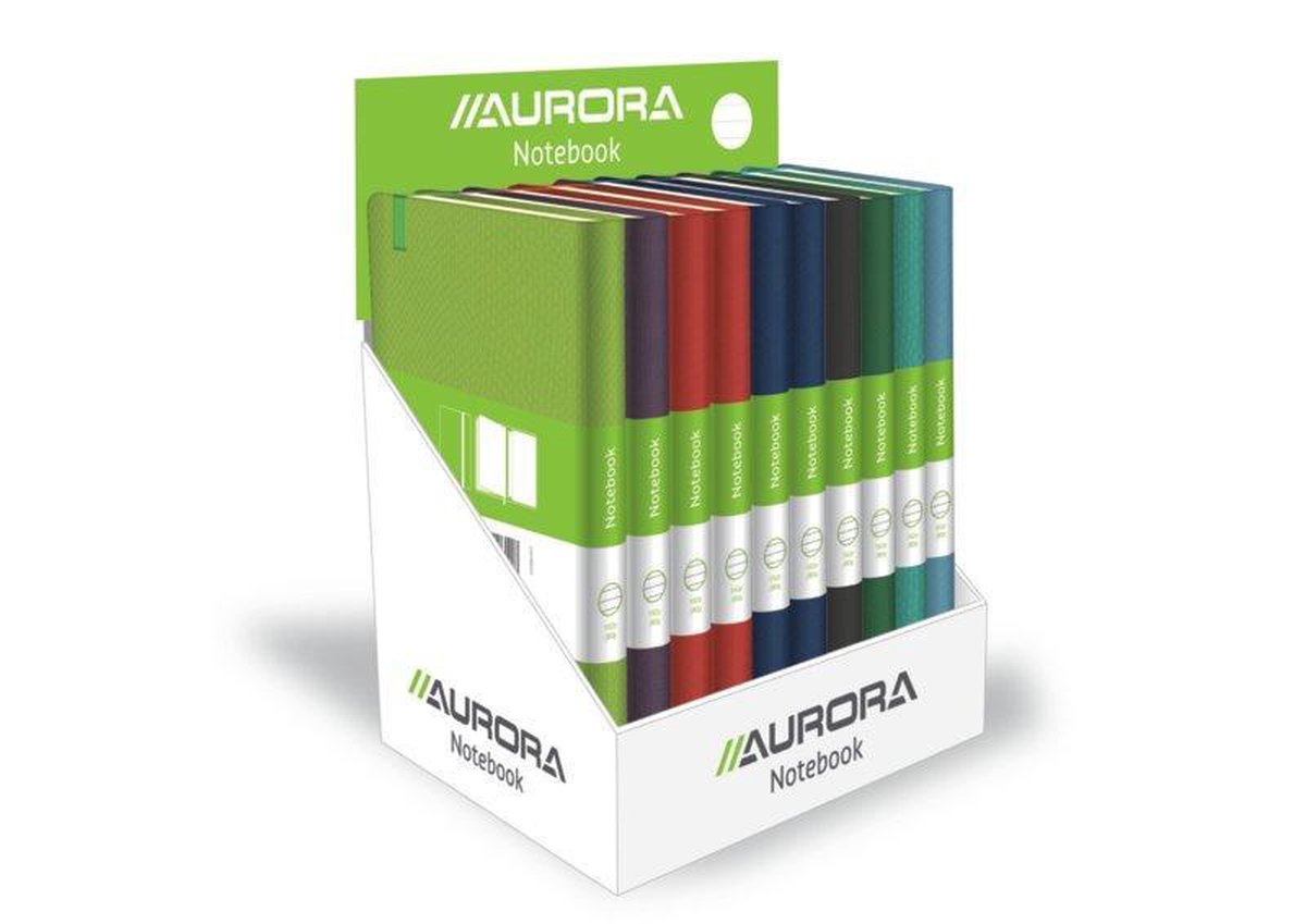 Aurora Writing 80 Design cahier spiralé, ft A6, 120 pages, blanc