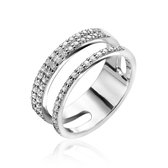 ZINZI ring ZIR1319 - Zilver 925 - Zirkonia