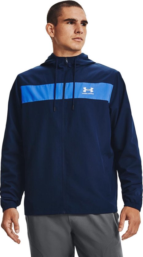 Under Armour Sportstyle Windbreaker-NVY - Maat SM
