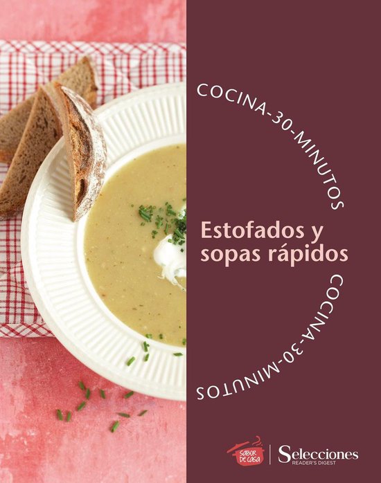 Sabor de casa - Cocina en 30 minutos: Estofados y sopas ráp ... - cover