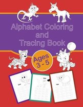 Alphabet Coloring and Tracing Book