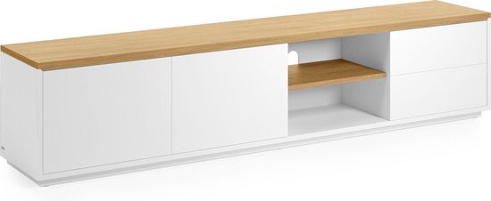 Kave Home - Abilen TV-meubel met 2 deuren en 2 in 200 FSC 100%