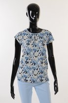 Soyaconept SC-Odessa 1 t-shirt blauw multi maat S/36