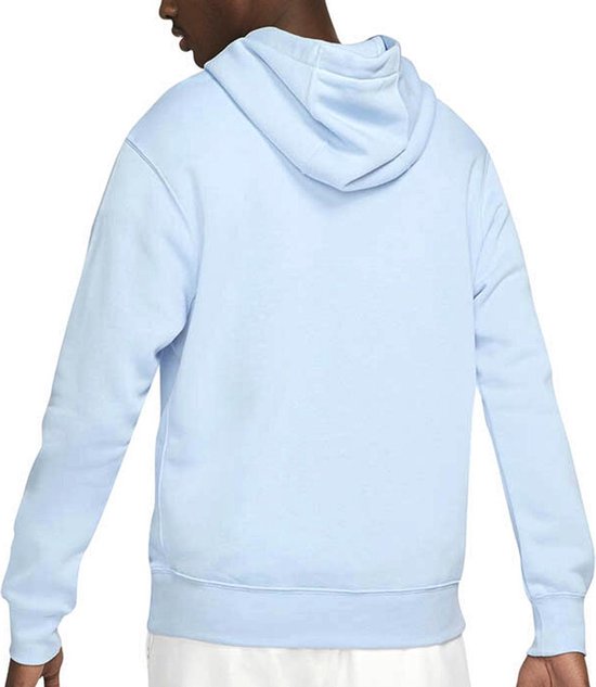 Nike NSW Club Fleece Hoodie Lichtblauwe Trui S Blauw bol