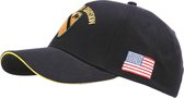 Fostex Garments - Baseball cap US Cavalry WWII 3D (kleur: Zwart / maat: NVT)