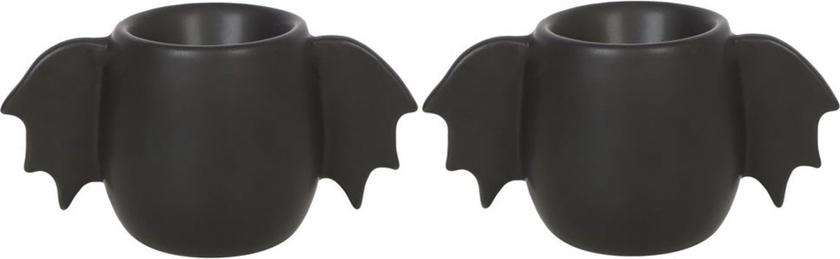 Something Different - Bat Wing Set Eierdop - Zwart