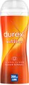 Huile de massage et lubrifiant Durex 2-en-1 - Sensuel à l'Ylang Ylang - 200 ml