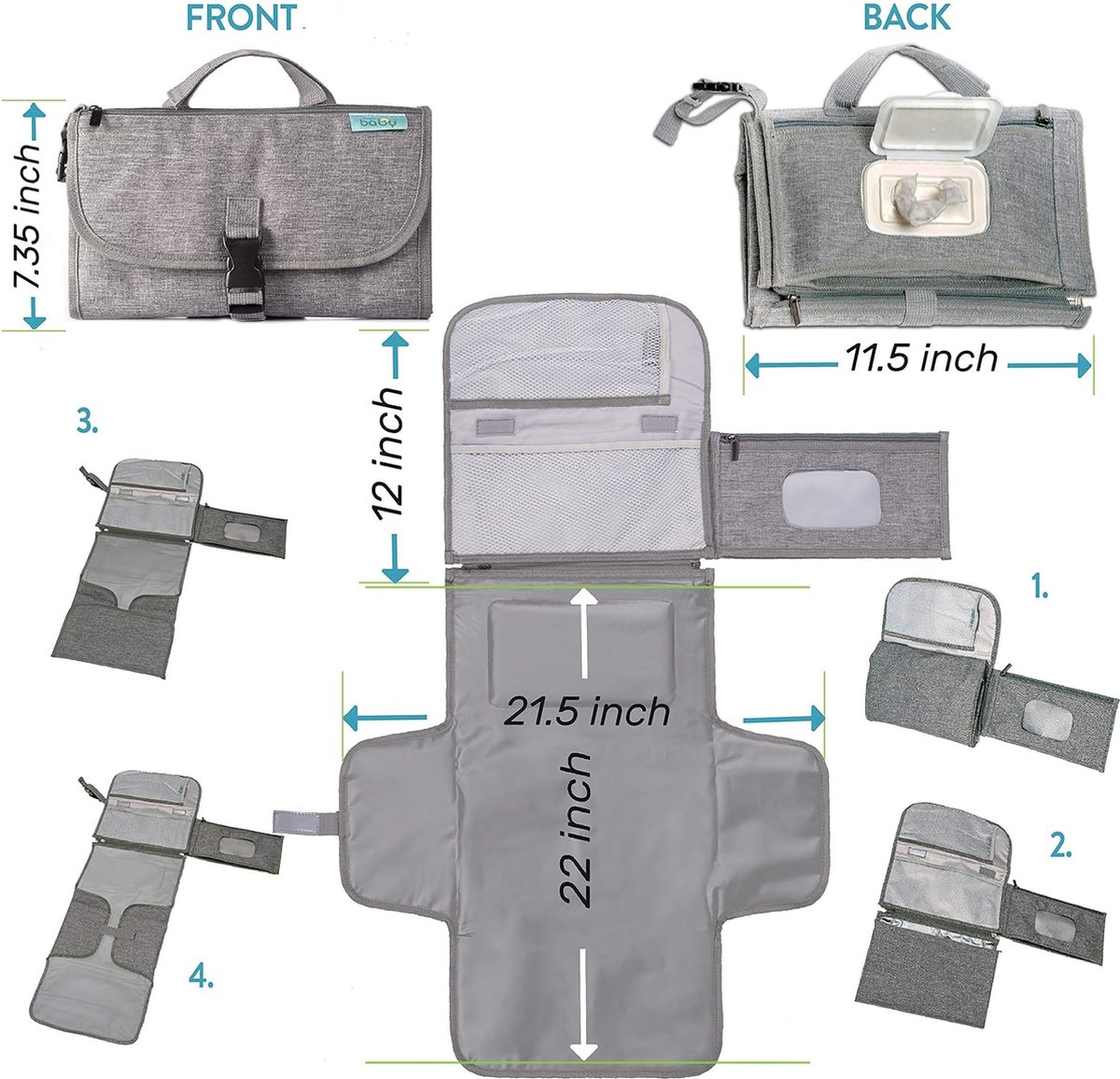 Portable changing pad deals