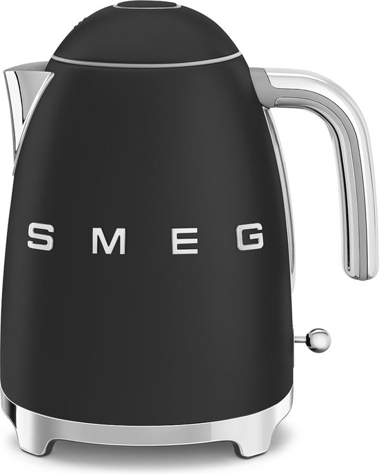 SMEG KLF03BLMEU - Waterkoker - Mat Zwart - 1,7 L