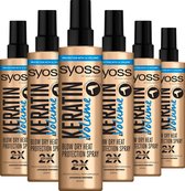 Bol.com SYOSS - Keratine Volume Heatprotection Spray - Haarstyling - Voordeelverpakking - 6 Stuks aanbieding