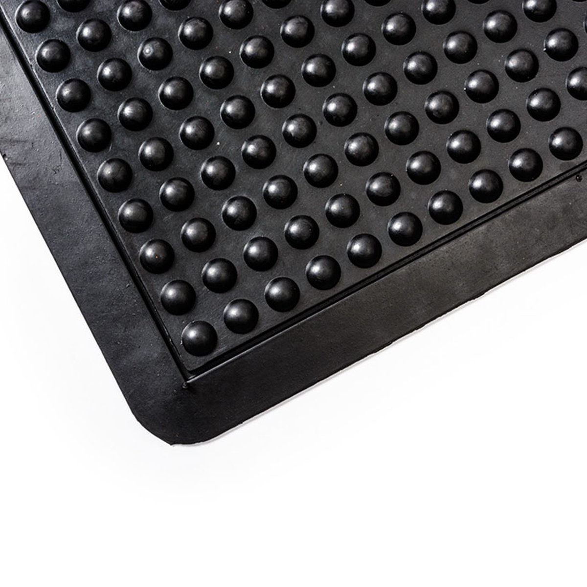 Werkplaatsmat 60x90cm - Ergonomische mat - Zwart - Anti vermoeidsheidsmat - Dikte 12mm