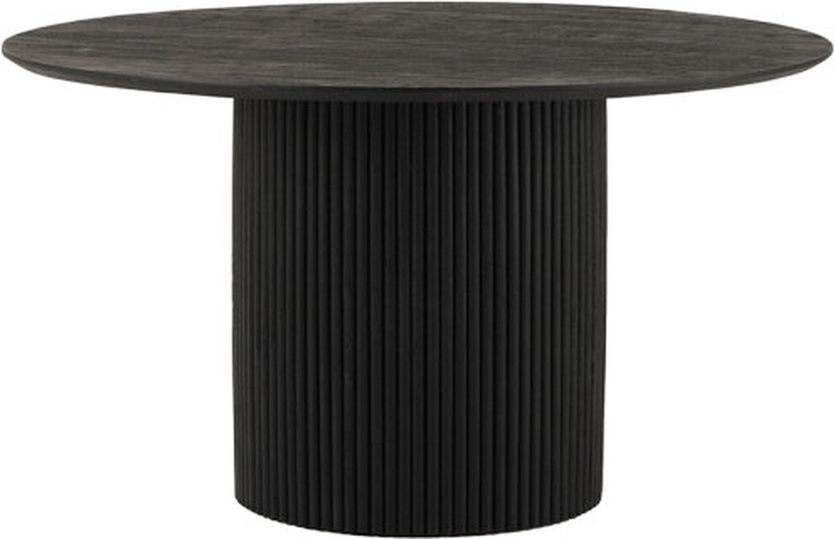 Eettafel Congo Rond 140 cm Acacia - Zwart