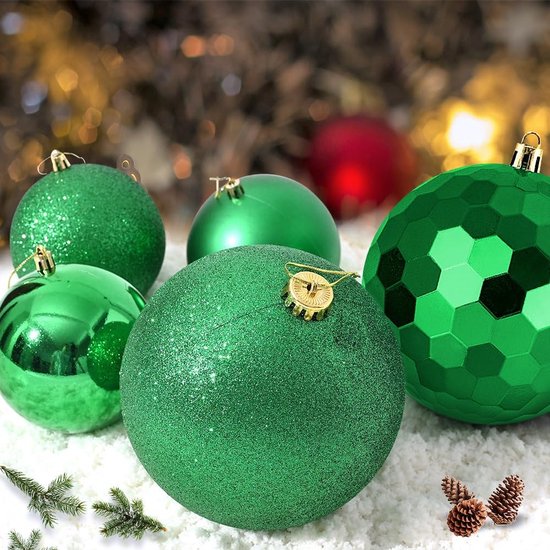 Gigantische kerstballen, extra grote kerstballen, onbreekbare plastic