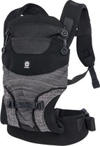 Porte-bébé Dooky - Terra Nova - 3,5-15kg - Zwart - Portable 3 façons - Siège ergonomique position M - Ajustable - Respirant